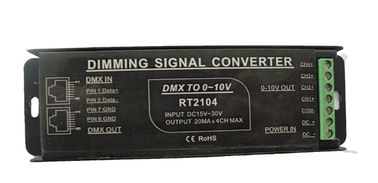 DMX à 0 - logement en aluminium protecteur de convertisseur de signal de 10V PWM plein disponible