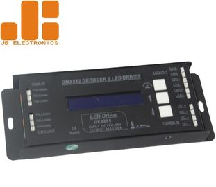 4 conducteur du décodeur LED de la sortie LED DMX512 de la Manche PWM pour l'éclairage de bande de RGBW